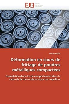 Paperback Déformation En Cours de Frittage de Poudres Métalliques Compactées [French] Book