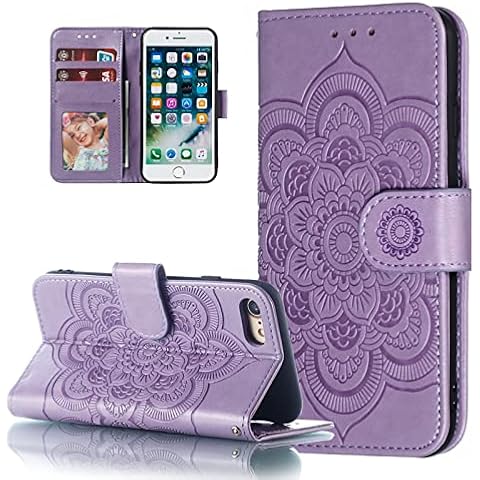 EYZUTAK Mandala Case for iPhone SE Cover