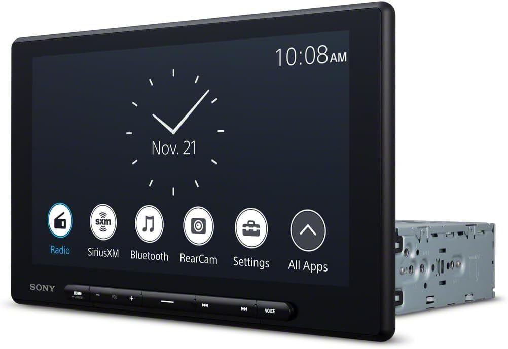 Sony XAV-AX8500 10.1" HD Media Receiver with Wireless Apple CarPlay, Android Auto, USB-C + Backup Camera Bundle image 2