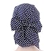 Pluto & Fox Turbante Gorra Pañuelo Para Cabeza De Tela De Mujer...