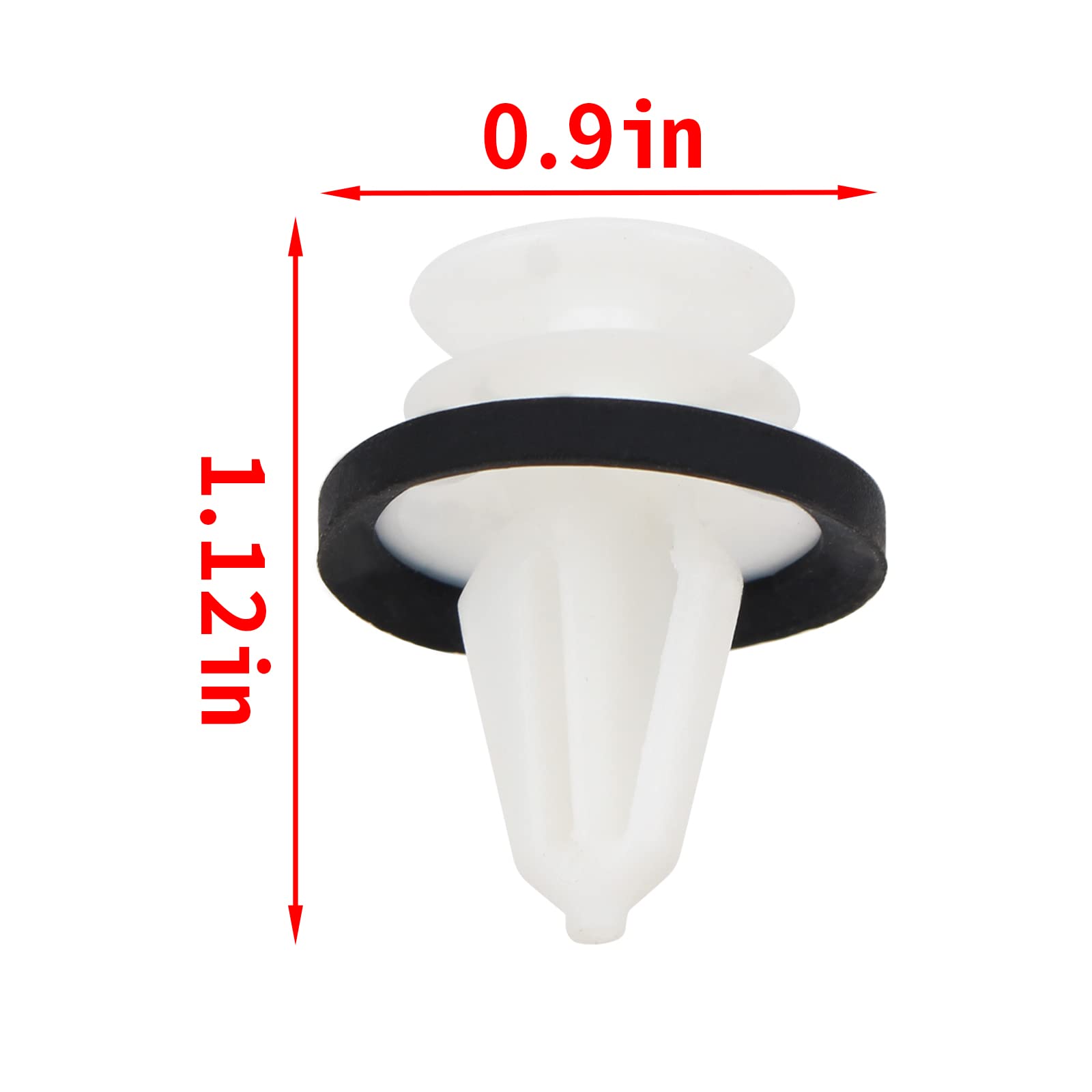 Rexka 25pcs Door Trim Panel Retainer Clip - Fits Ford/Lincoln Models, Replaces W713297-S300 - View #5