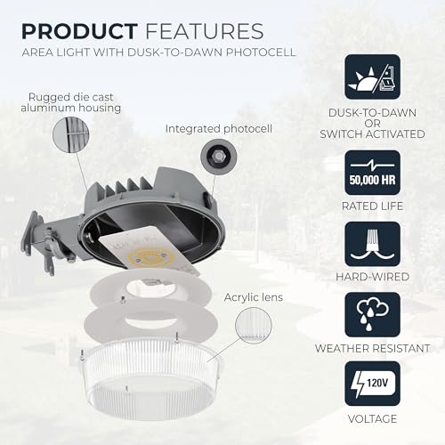 Lámpara exterior con fotocelda 12 Imagen adicional