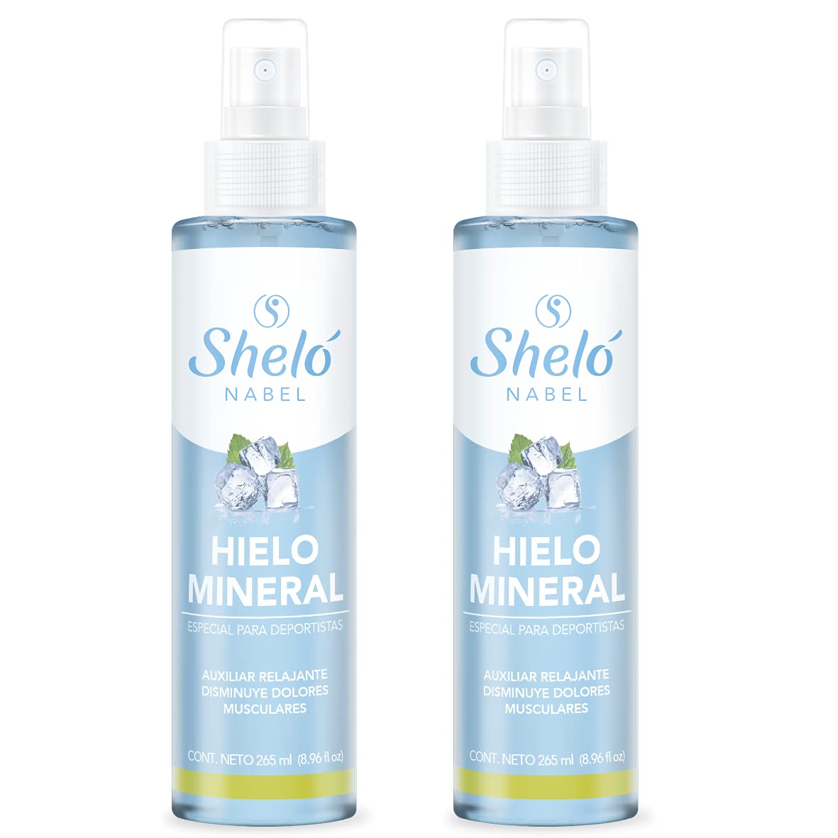 Sheló NABEL Kit 2 Mineral Ice 265ml Relaxing Varicose Veices Cold Effect