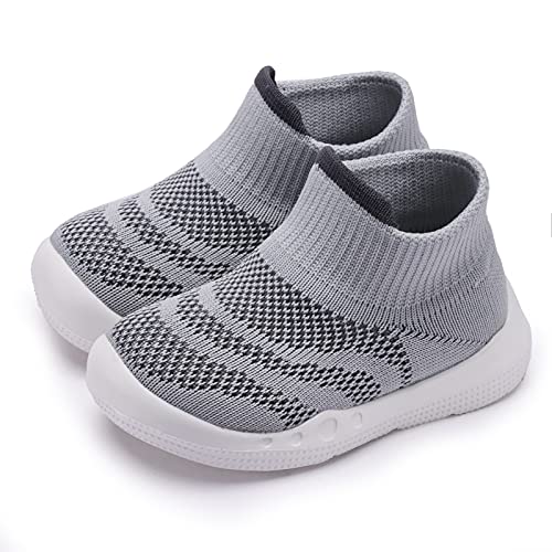 Engtoy Baby Sock Shoes Baby Walking Shoes Infant Non-Slip Breathable Slippers with Soft Rubber Sole Baby Boys Girls Slip On Sneakers