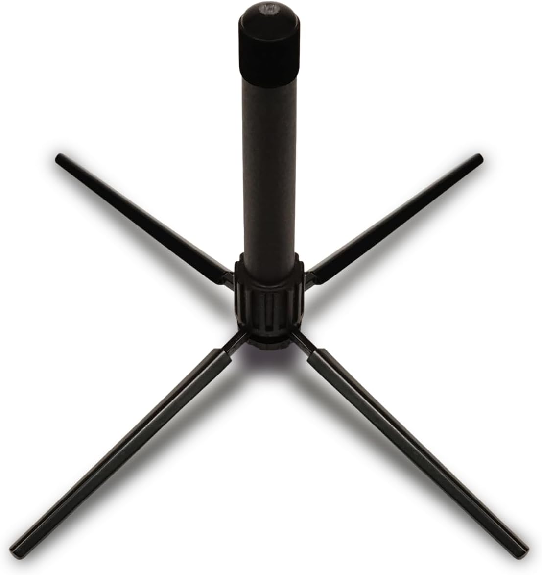 Portable Flute Stand | Lightweight 64g Foldable Design | Secure 4-Claw Support | Compact Case-Friendly Holder for C Flutes