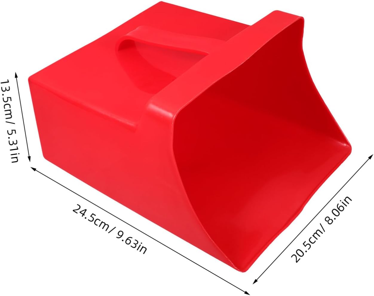 SOLUSTRE Plastic Dustpan Handheld Small Scoop for Debris Collection and Home Cleaning