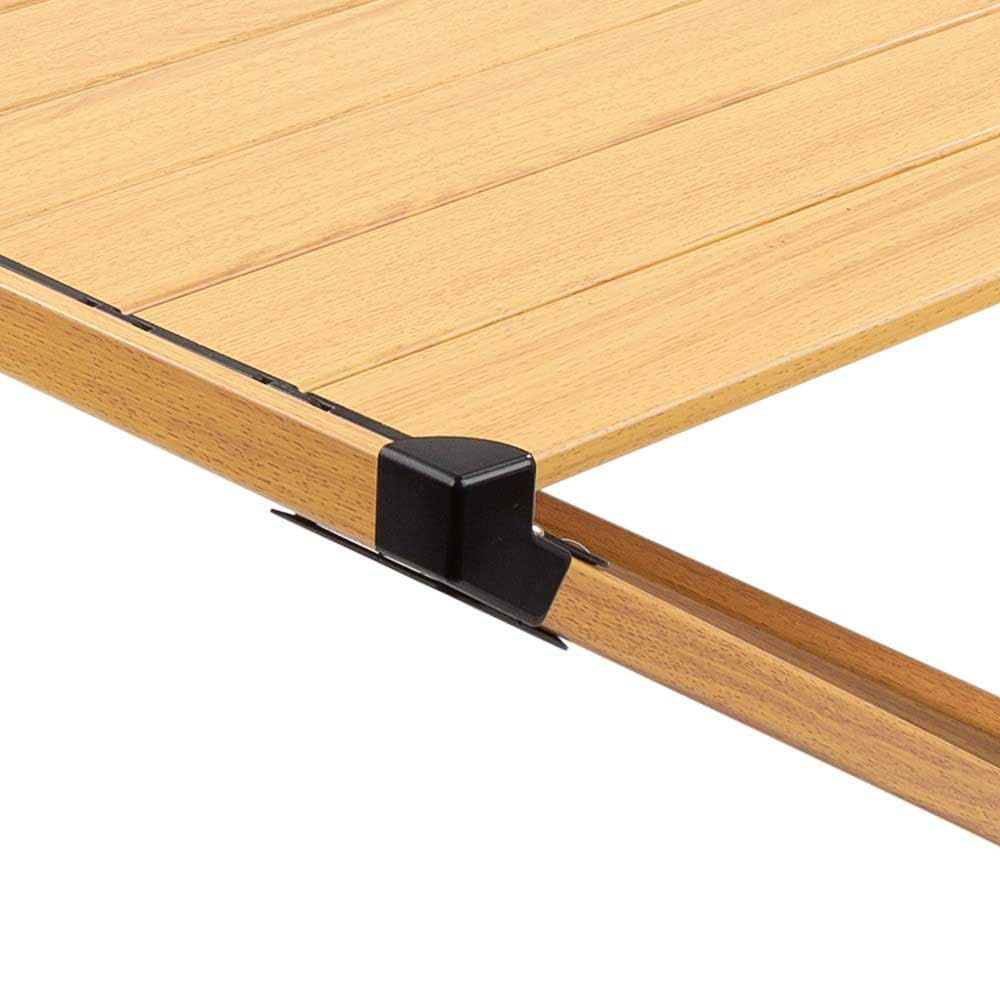 Tavolo Da Campeggio Aktive Regolabile In Altezza, Pieghevole, In Alluminio 88.5x70.5 Cm - Per Glamping E Giardino