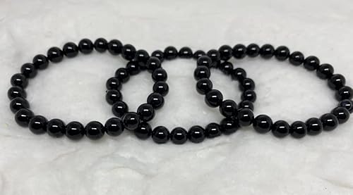 Miniatura 8 de Soothing Crystal Bracelets For Women Men 8Mm Round Stone Beaded 7.5-Inch Stretch Chakra Bracelet For Healing Positivity Anxiety Gemstone Spiritual