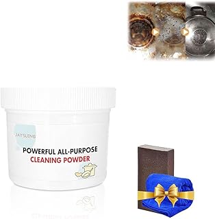 Powerful Kitchen All Purpose Powder Cleaner,Household Multi-Purpose Powder Cleaner,Powerful All-Purpose Cleaning Powder,Stubborn Stains Strong Cleaning Powder,Powerful Rust Remover (250g)