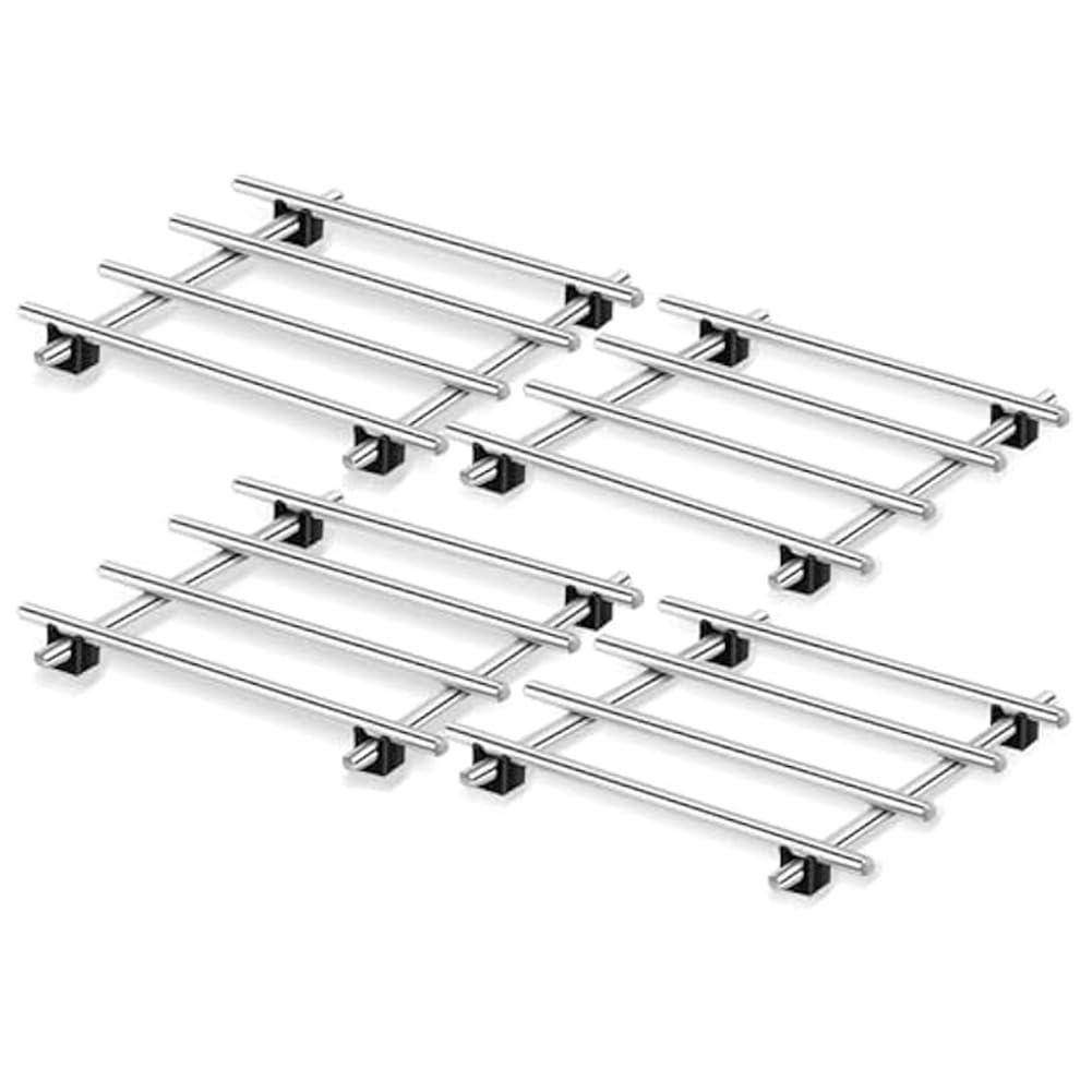 Melairo 4Pcs Stainless Steel Trivet For Pots And Pans Pot Trivets Cooling Racks For Hot Pads Cooking And Baking Pans Holder