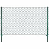 Somanki Maschendrahtzaun mit Pfosten, Volierendraht, Wühlmausgitter, Kaninchenzaun...