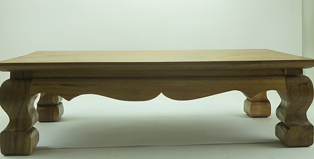 610” Mini Thai Buddha Teak Wood Altar Table