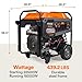 Generac 22,500/18,000-Watt Portable Gas Generator - Electric Start - Home Backup or RV Ready - Heavy Duty Frame - Quiet, Long Runtime, Emergency Power - 49-State Compliant
