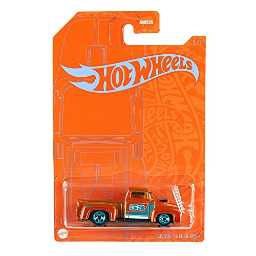 Hot Wheels Camión Ford 56 Escala 1:64 miniatura 4