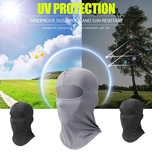 Image of 30 Pcs Balaclava Ski Face Mask Full Face Cover Mask UV Protection Cooling Neck Gaiter Summer for Men Women Winter Outdoor