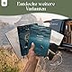 LEBENSKOMPASS® Reisetagebuch Journey zum ausfüllen A5 Platz für 50 Erinnerungen selberschreiben - Reisedokumentation & Achtsamkeitsübungen - Tagebuch für den Urlaub zur Organisation und Erinnerung