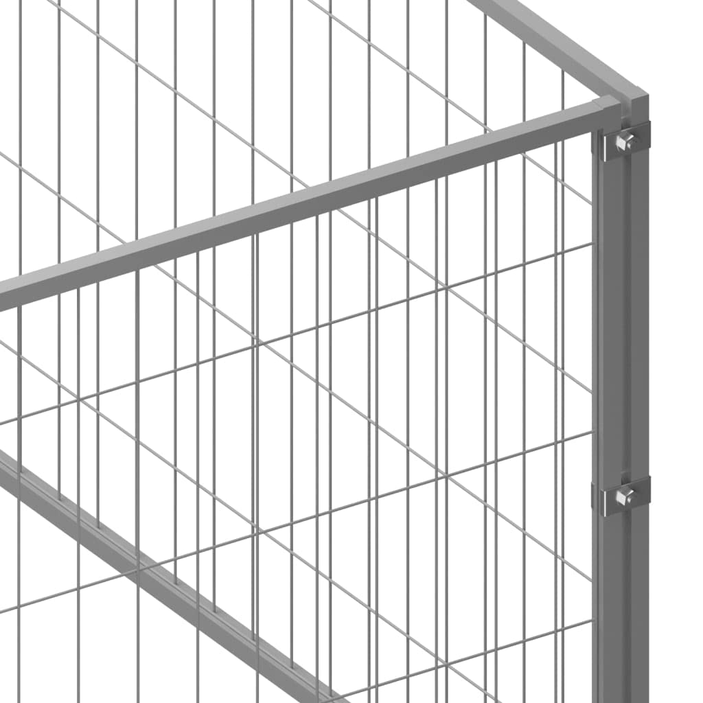 Artykuły dla zwierząt — hodowla psów srebrna 64 m² stal, zwierzęta i artykuły dla zwierząt