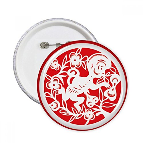 Broches rondes animal zodiaque pour customiser vos vêtements ternes XL