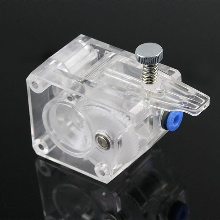 Sistema de doble engranaje transparente con metal resistente para extrusión precisa en 3D 8