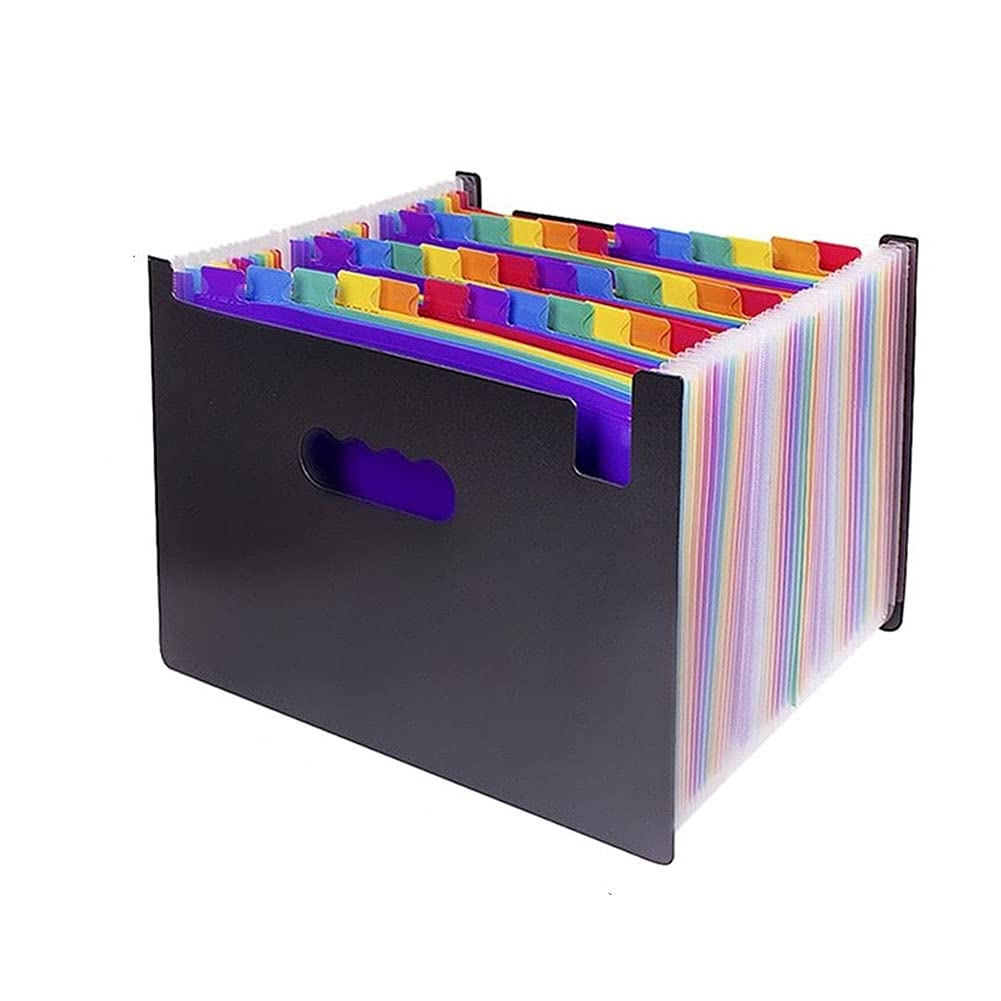 Erweitern des Dateiordners A4 Large Plastic Expandable File Organizers Stehender Akkordeonordner für das Dokumentengeschäft (Size : 37 Layer)