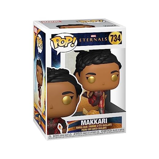 Funko Pop! Marvel: Eternals - Makkari - The Eternals - Figura de Vinilo Coleccionable - Idea de Regalo- Mercancia Oficial - Juguetes para Niños y Adultos - Movies Fans - Muñeco para Coleccionistas