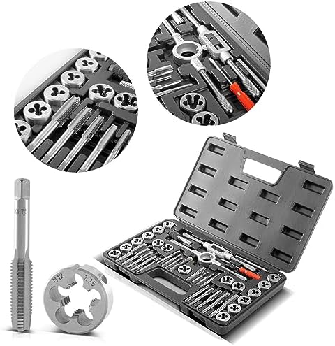 QUARKZMAN Gewindebohrer Set 5/8-11 UNC - Schneideisen & Gewindebohrer Für Metall