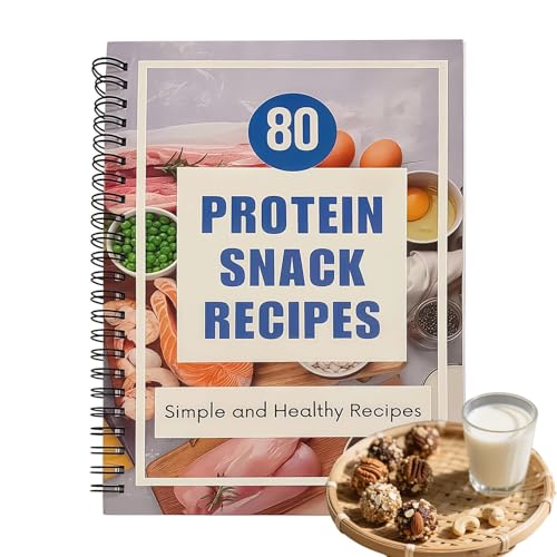 doyandader Ricette di Alta Proteina - Ricette Per Gli Spuntini,Guida Passo Per Passo Per Il...