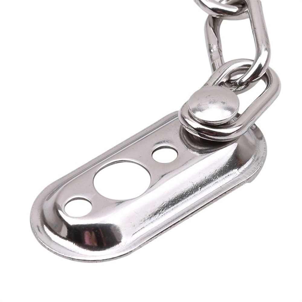 Lkfjnhepf B Door Chain Stainless Steel Safety Chain Locks Silver Color Olt Latch Cabinet Guard Door Restrict Window Anti-Theft