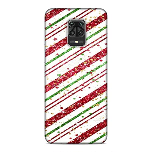 Image of Printed Mobile Back Hard Case Cover for Xiaomi Redmi Note 9 Pro /Note 9 Pro Max | Glitter, Christmas, Stars, Shine A-2194