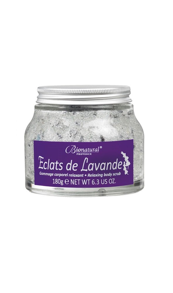Phyts - Exfoliante corporal, explosiones de lavanda, escapada relajante (180 g)
