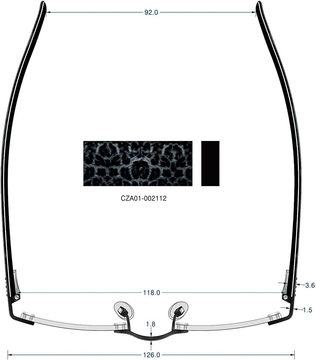 STELLA Revolutionary Concave-Lens Reading Glasses Sleek, Stylish, Comfortable Rimless Eyewear for Women