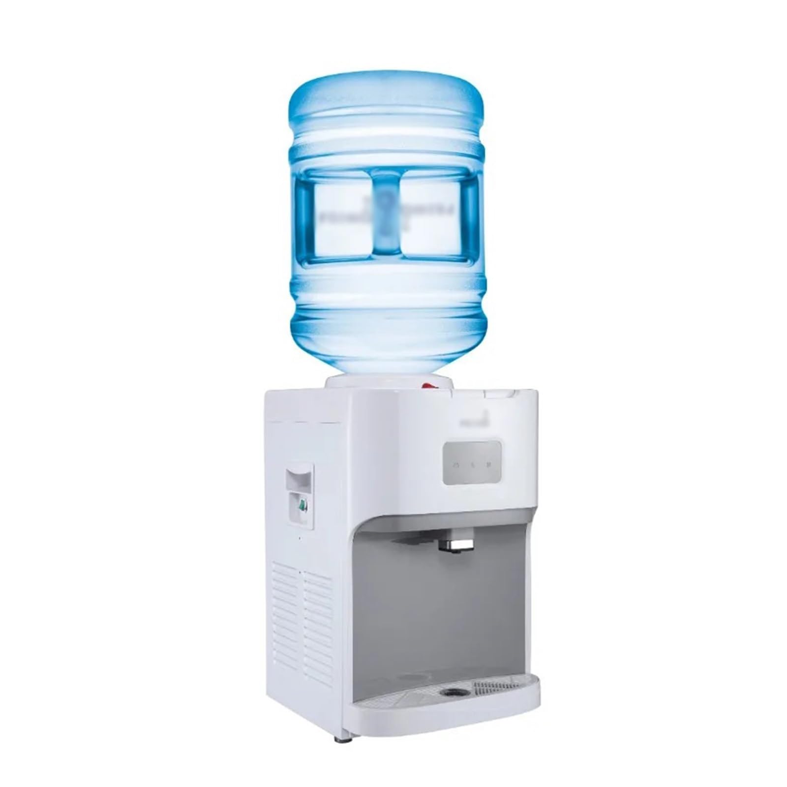 Distributore di Acqua Distributore d'acqua da banco con caricamento dall'alto calda/fredda/temperatura ambiente bianco Dispenser Acqua