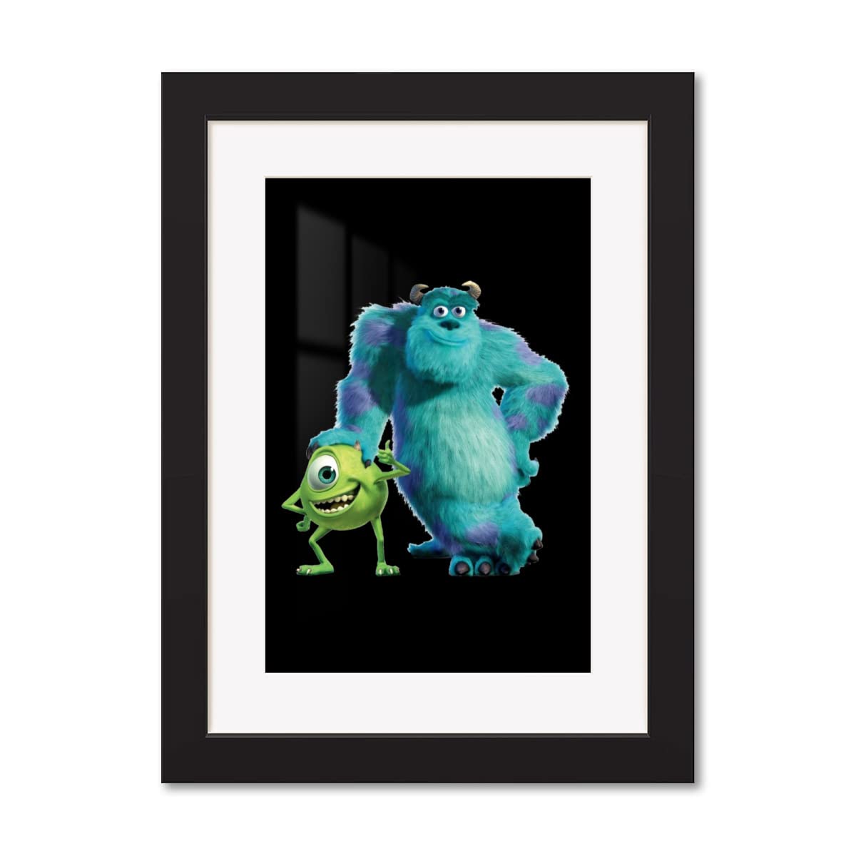 Amazon.co.jp: フォトフレーム 木製 モンスターズ インク マイク