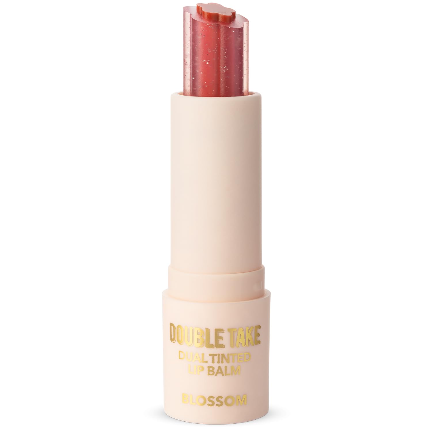 Blossom Double Take Hydrating Lip Tint Moisturizing Lip Balm with Shea Butter, Flower Shaped Dual Tinted Chapstick, 0.13oz/3.6g, Pink Shimmer Blossom Double Take Hydrating Lip Tint Moisturizing Lip Balm with Shea Butter, Flower Shaped Dual Tinted Chapstick, 0.13oz/3.6g, Pink Shimmer