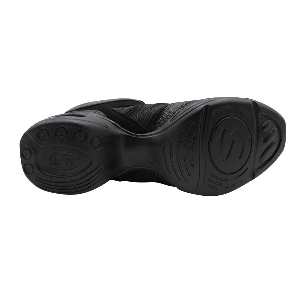 Zapatos Aire Libre Deportes Danza Mujer - Mujeres Lona Cordones Suela de Goma Zapatillas Moda Practicidad Running Sneaker Jazz Contemporáneo Baile Informal (Los Zapatos Son más pequeños)