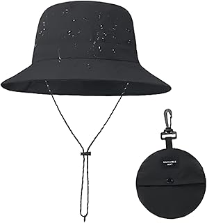 Sponsored You’re seeing this ad based on the product’s relevance to your search query.Learn more about this advertisement BinXiaoQin Fishing Hat Black Sun Hat Head Rain Hat Women's Waterproof Foldable Fishing Hat Men Women Hiking Hat Summer Hat Rain Cover Sun Protection Rain Hat Men's Umbrella Hat