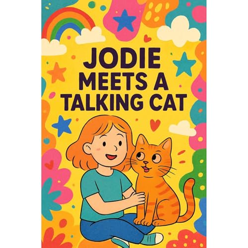 Jodie Meets A Talking Cat Audiolibro Por Nova Harrow arte de portada