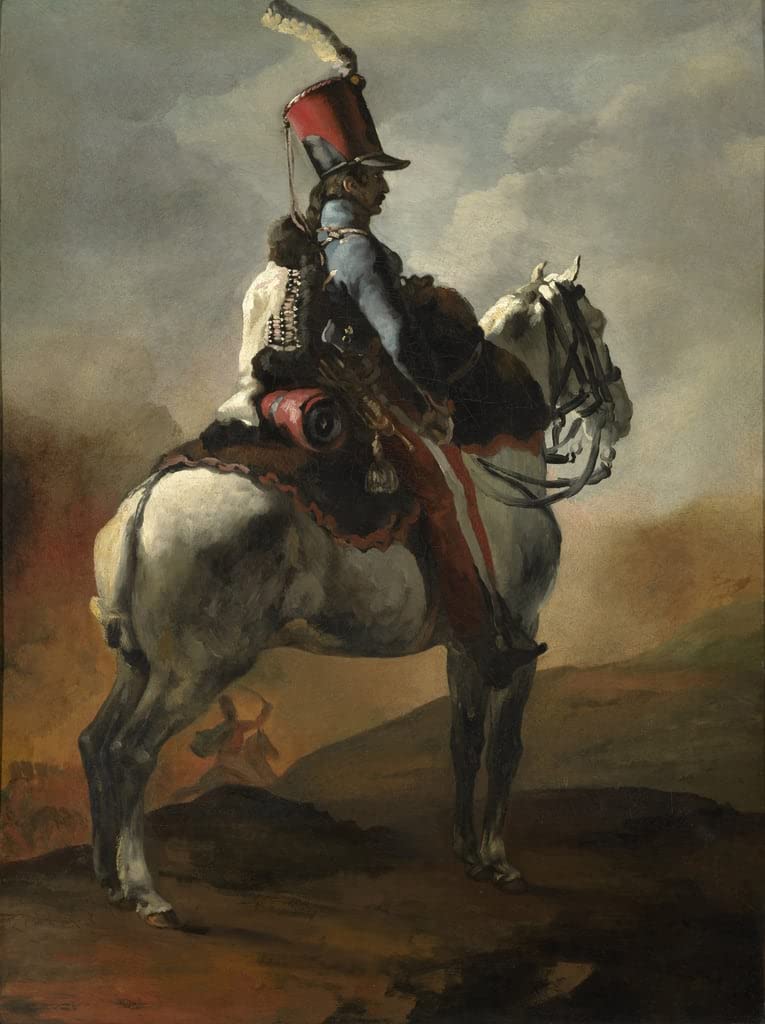 Cuadro en lienzo abstracto de Pinturas Famosas para dormitorio, réplica de Gericault 60x90cm 5