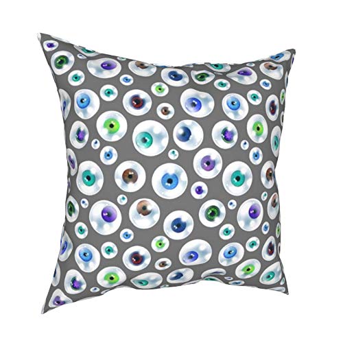 Hulili Artículos para el hogar Halloween 45 x 45 cm Big Eyeballsjadegordon