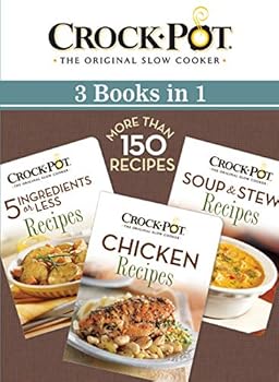 Flexibound Crockpot 3 Books in 1 Book