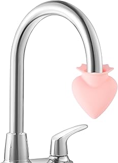 Tap Descaling Gadget for Limescale Removal Pink Heart Style Faucet Descaling Device, 1.18in