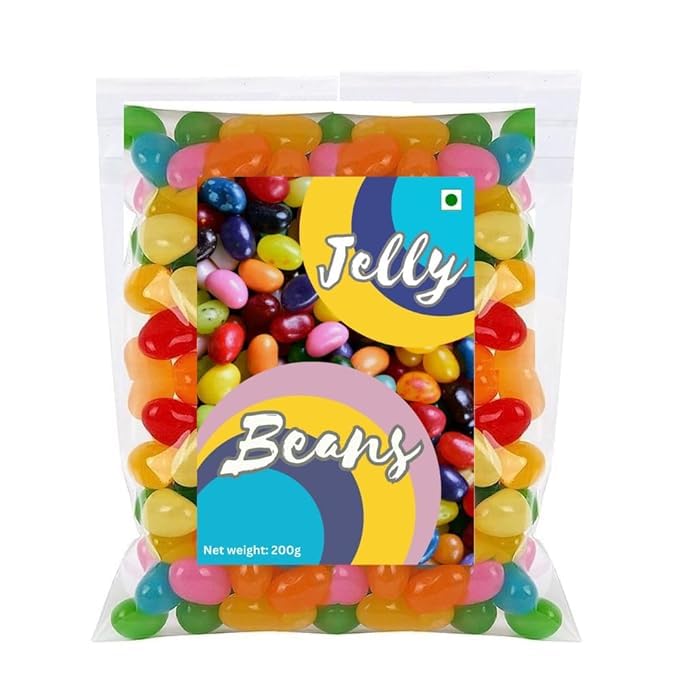 Assorted Natural Fruit Flavours Jelly Beans Candy Pack– Ireland, 100% Veg, Gelatine Free 200gm (Pack of 6). (B0D4QYXSB3) Amazon Price History, Amazon Price Tracker