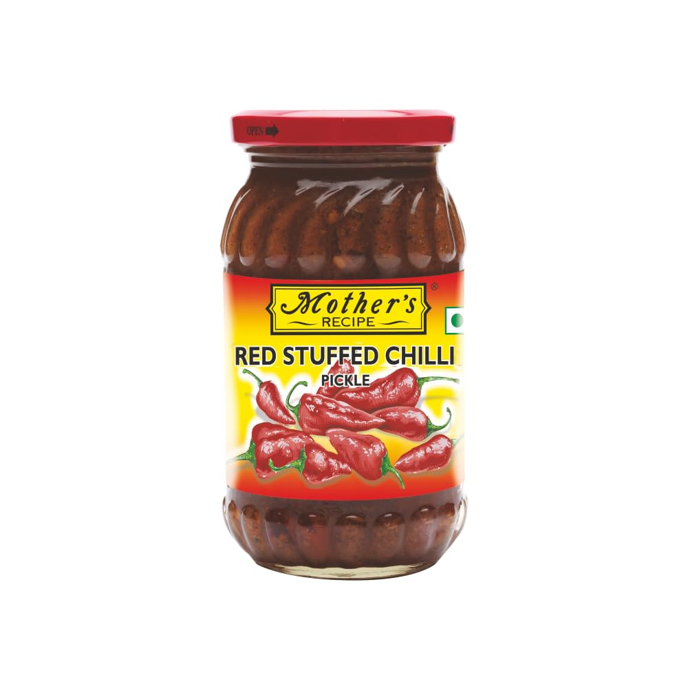 Mothers Recipe Filled Red Chilli Cucumber Bottle, 400 g