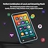 MP3 Player with Bluetooth and WiFi,MP3 Player with Spotify,Spotify Kids,Audible,Pandora,Amazon Music,4" Music Player MP4 Up to 1TB(80GB,Blue_White)