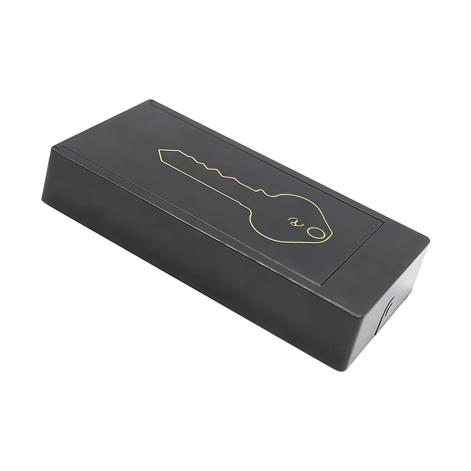 GMBYLBY Sturdy Concealed Hider Box with Strong Magnet Attachment Outdoor Container Holder Case Rustproof Container Strong Attractor Box Spare Hider
