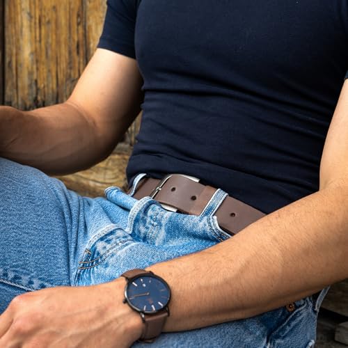 Hide & Drink, Men's Rustic Belt, Full Grain Leather, Handamade2