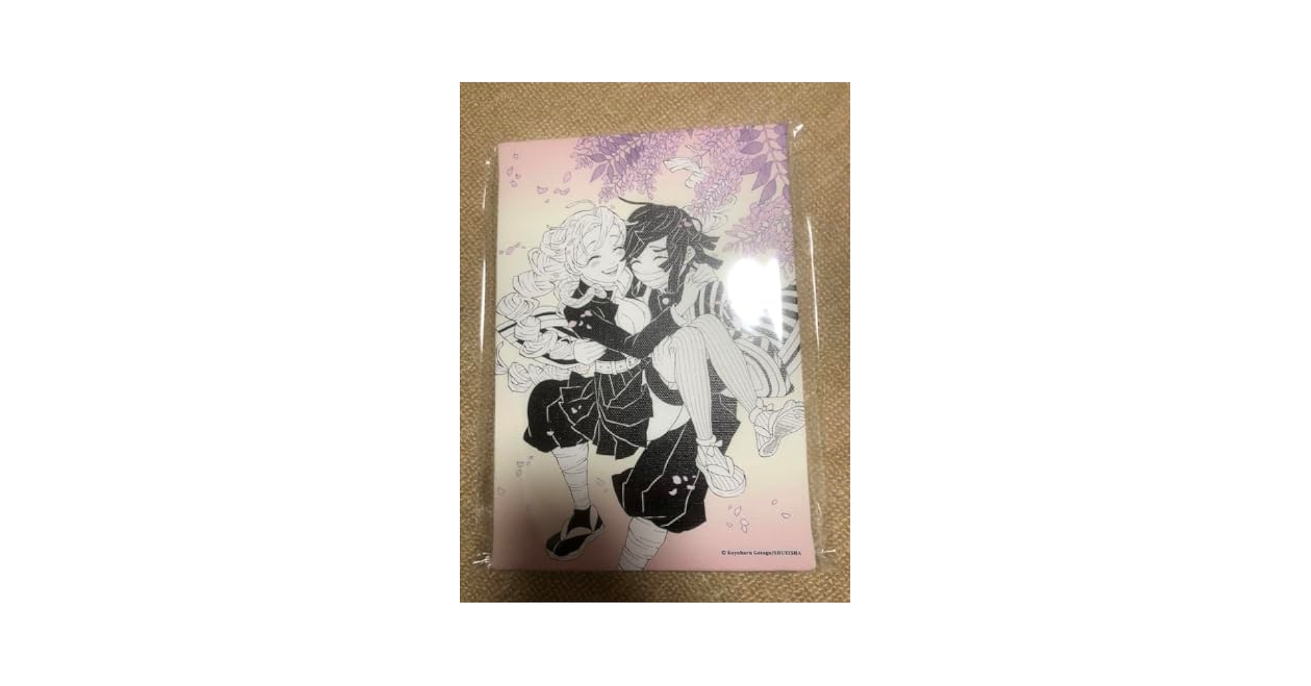 鬼滅の刃 原画展 アートボード 甘露寺蜜璃 伊黒小芭内　おばみつ　キャンバス3点 新品】 鬼滅の刃 原画展 アートボード 伊黒小芭内 甘露寺蜜璃