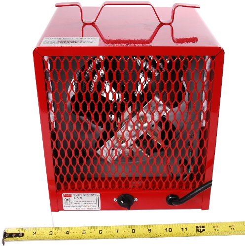 Amazon.com: Dayton 3VU36 Electric Heater With Thermostat : Home u0026 Kitchen