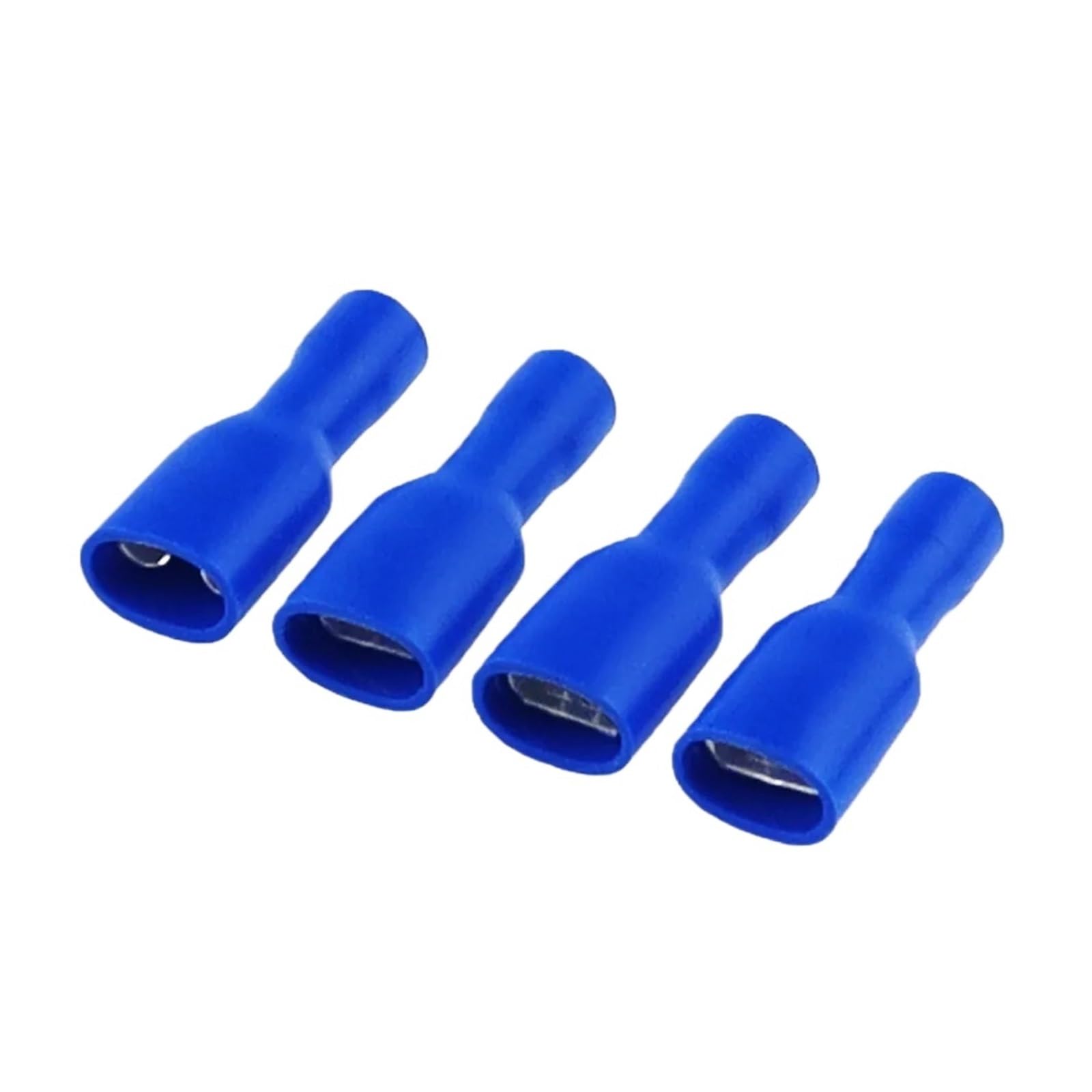 LTRAJUYNH FDFD2-250 FDFD2.5-250 Female Insulated Electrical Crimp Terminal for 1.5-2.5mm2 Connectors Cable Wire Connector 100PCS/Pack FDFD