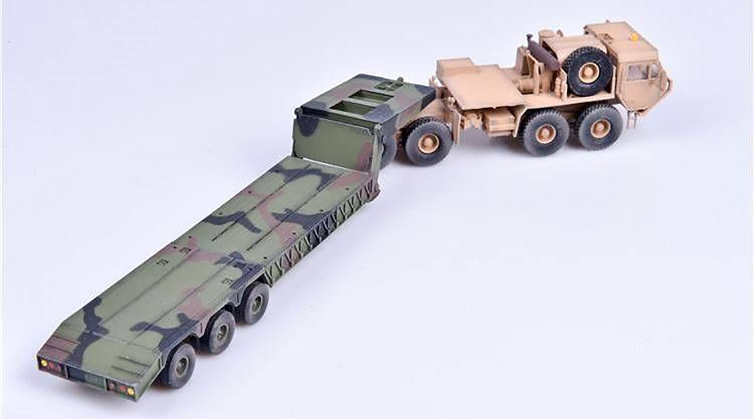 Amazon | モデルコレクト 1/72 M983A2 HEMTTトラクター＆M870A1セミ